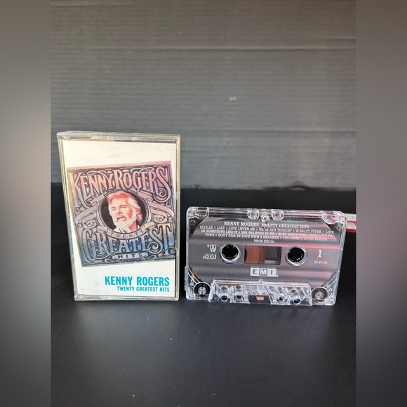 KENNY ROGERS Twenty Greatest Hits Cassette 1983 - Picture 2 of 4